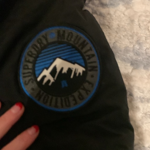 Super dry black winter jacket - Picture 3 of 7